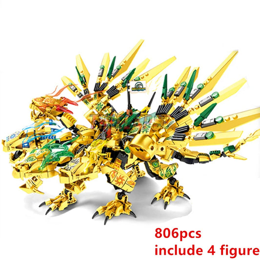 Series Golden Dark Bat Pterodactyl Dragon
