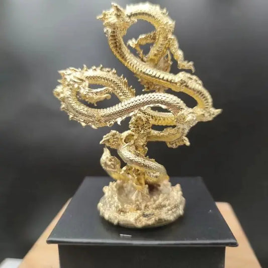 Creative Oriental Dragon Bronze Statue