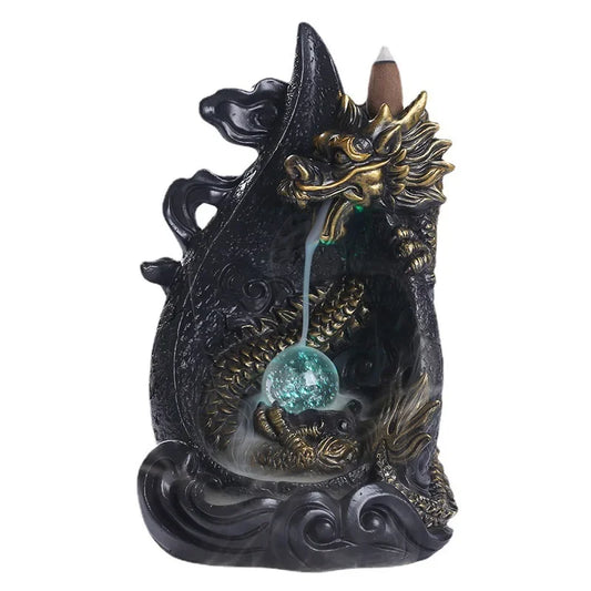 LED Dragon Backflow Incense Holder