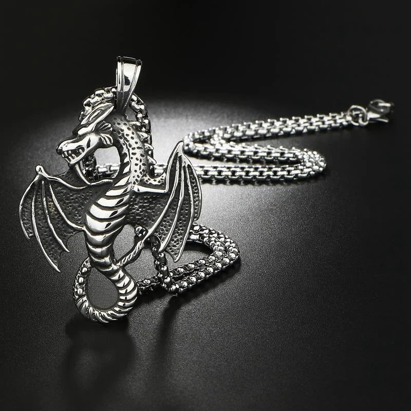 Dragon Shape Pendant Necklace