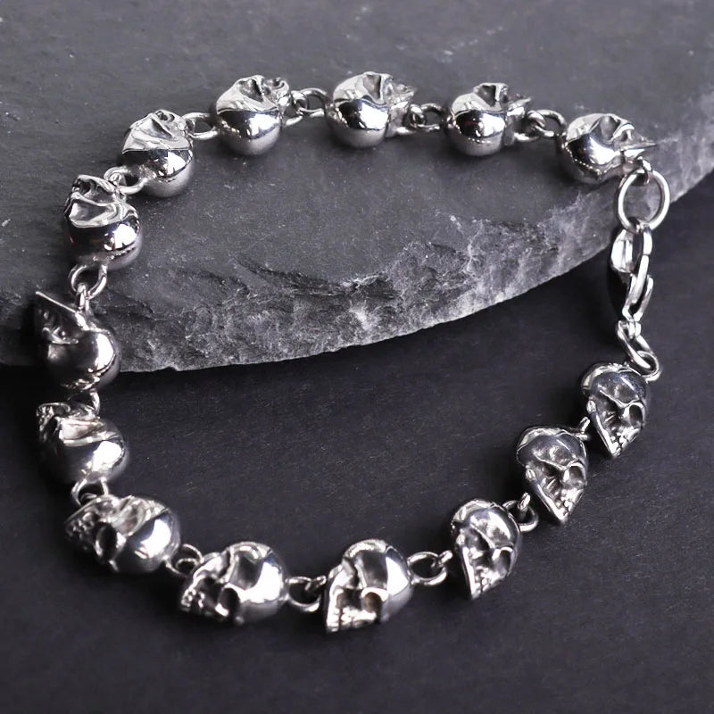 Ethnic Wind Dragon Bracelet – Vintage Silver-Plated Dragon Cuff Bangle for Men - Image 13
