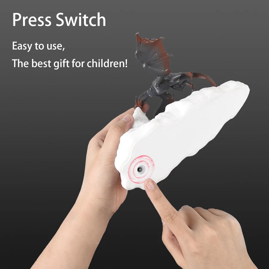 3D Room Decor LED Fire & Ice Dragon Lamps – Rechargeable Desktop Night Lights - Image 4