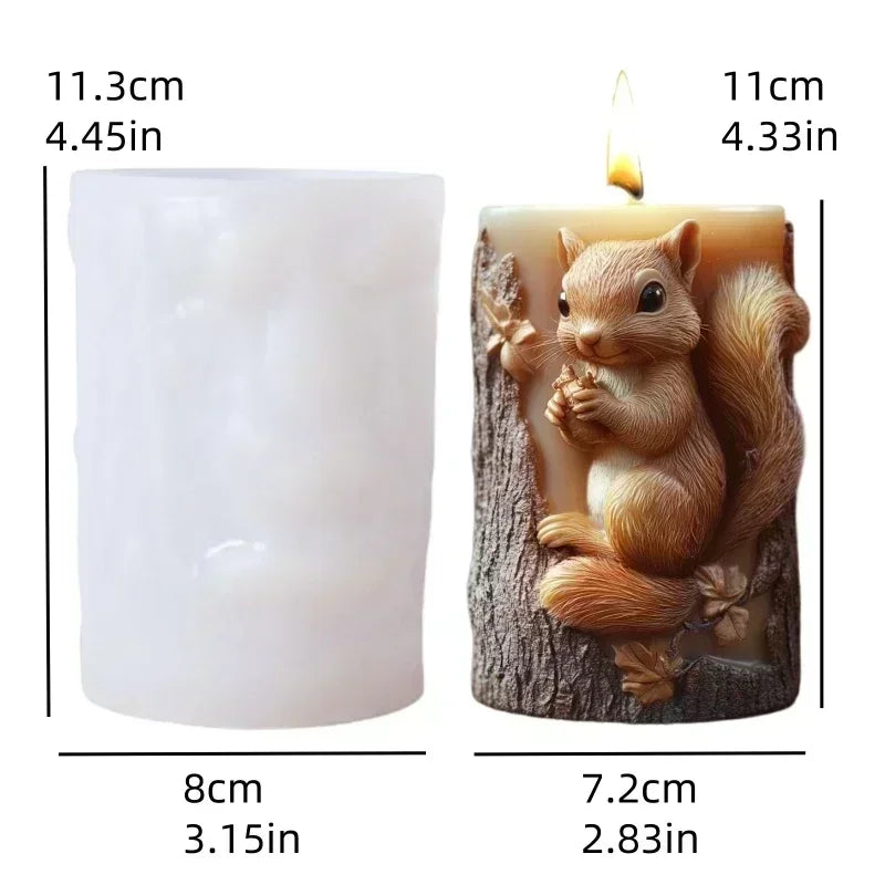Dinosaur & Dragon Wings Relief Cylindrical Silicone Mold – Resin & Gypsum Craft Mold - Image 11