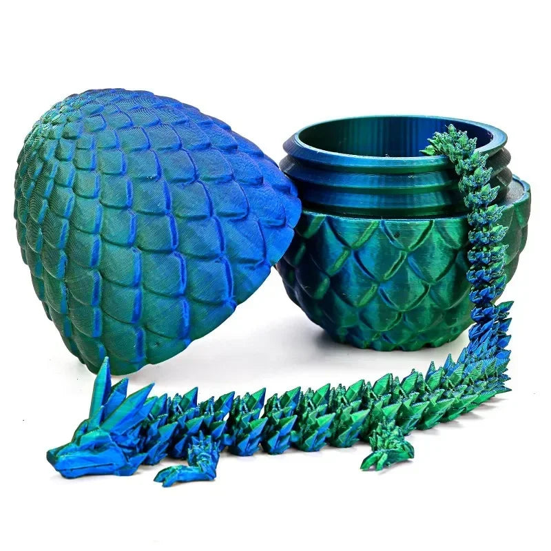 1/2PCS 3D Printed Dragon Egg with Full Articulated Dragon – Movable Desktop Toy & Collectible Ornament - Image 20