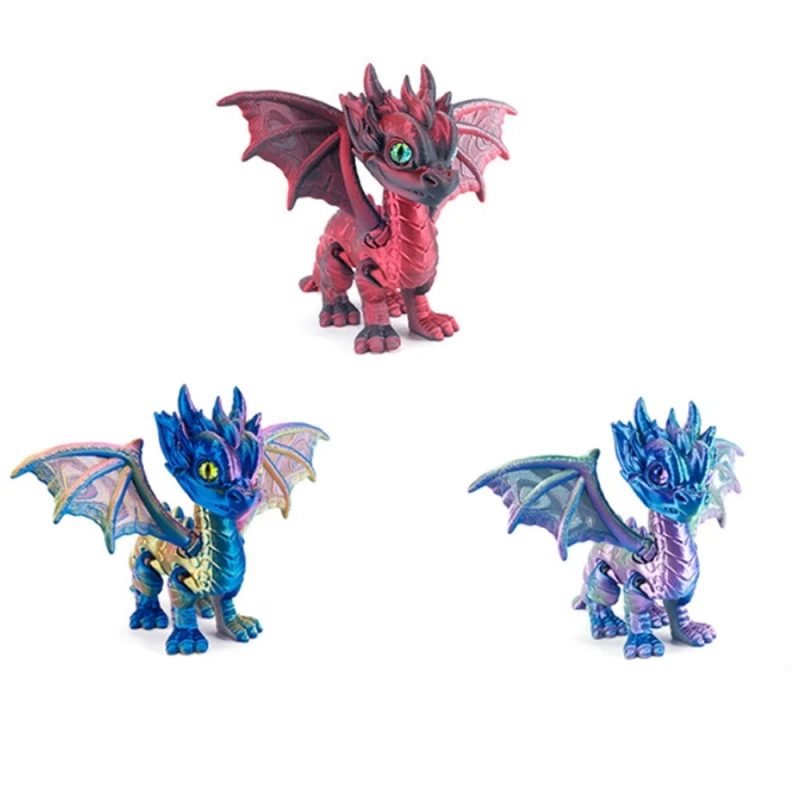 3D Printed Articulated Demon Dragon - Image 2