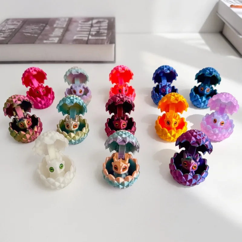 3D Printed Dragon & Egg Set - Image 4