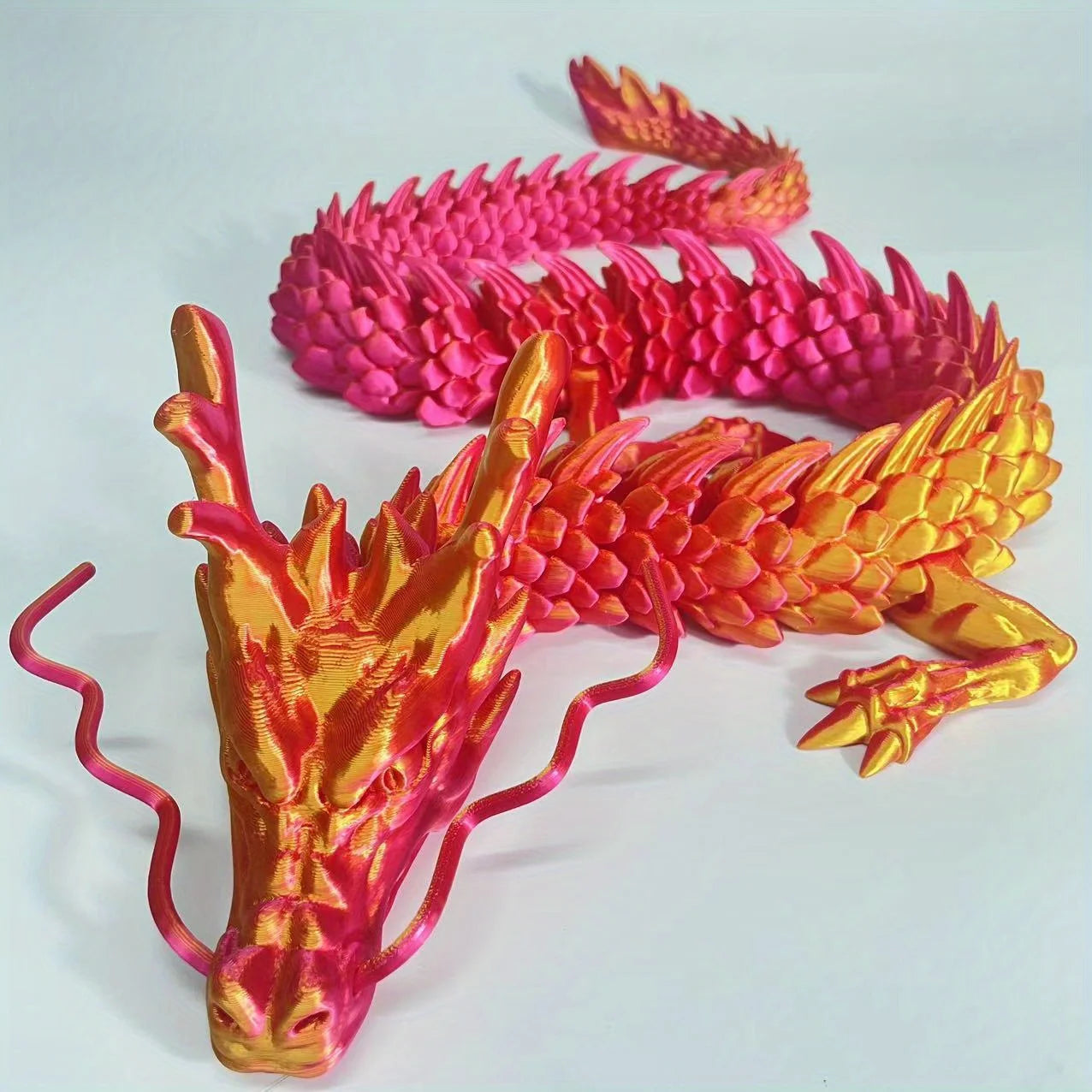 Giant 23.62" 3D Dragon Figurine – Perfect Desk, Car & Office Decor | Ideal Gift for Christmas, Thanksgiving & Valentine's - Image 4