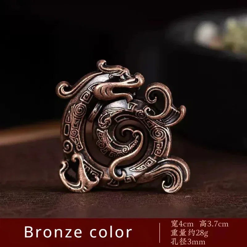 1Pc Metal Gold Dragon Incense Stick Burner – Mini Sandalwood Censer for Home & Office Decor - Image 8