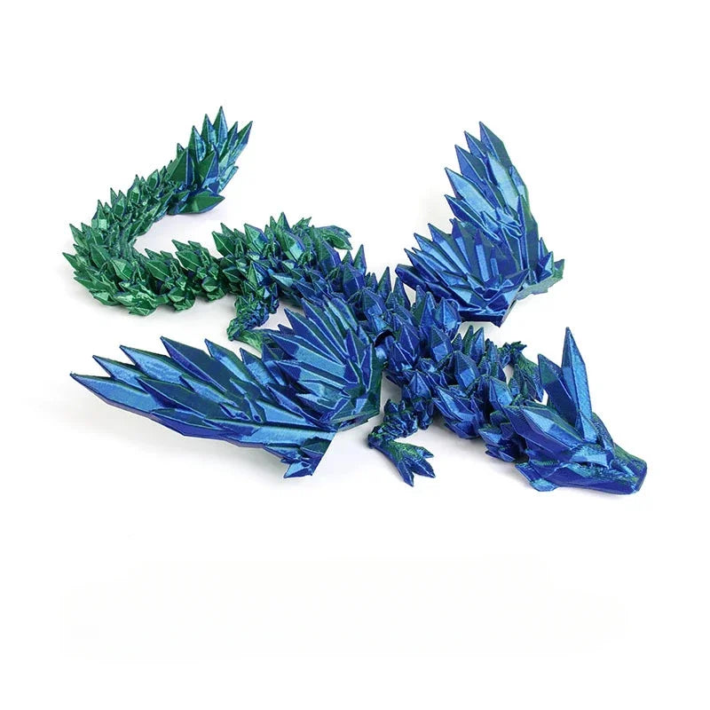 3D Rotatable Articulated Dragon in Egg – Realistic Statue & Kid Gift for Decoration or Play - Image 4