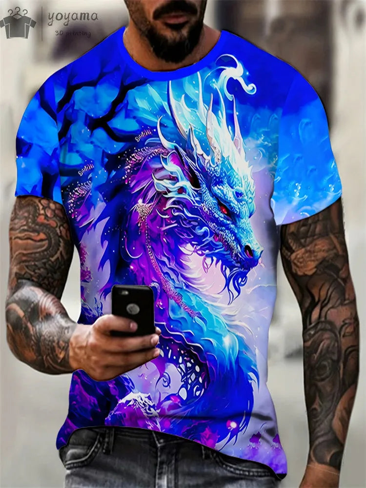 Fashion Personality Men’s T-Shirt - Image 19