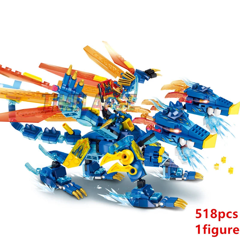 Fire Heatwave Transforming Lava Flame Dragon - Image 7