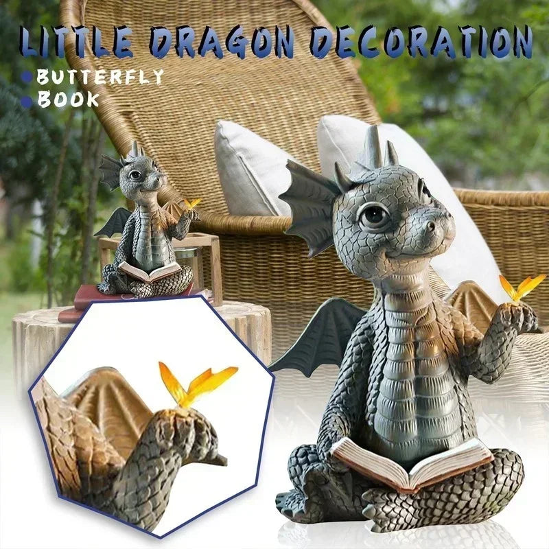 Dragon-Shaped Resin Giant Lawn Sculpture - Image 2