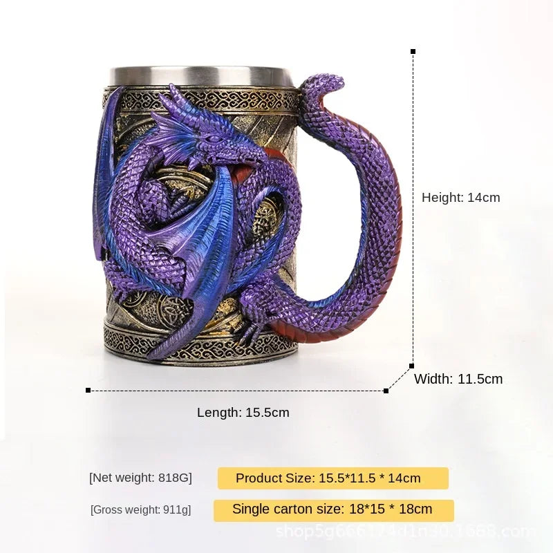 Creative 3D Dragon Beer Cup - Image 10