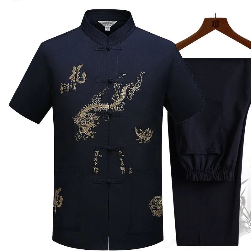 Chinese Traditional Tang Clothing Top - Image 19