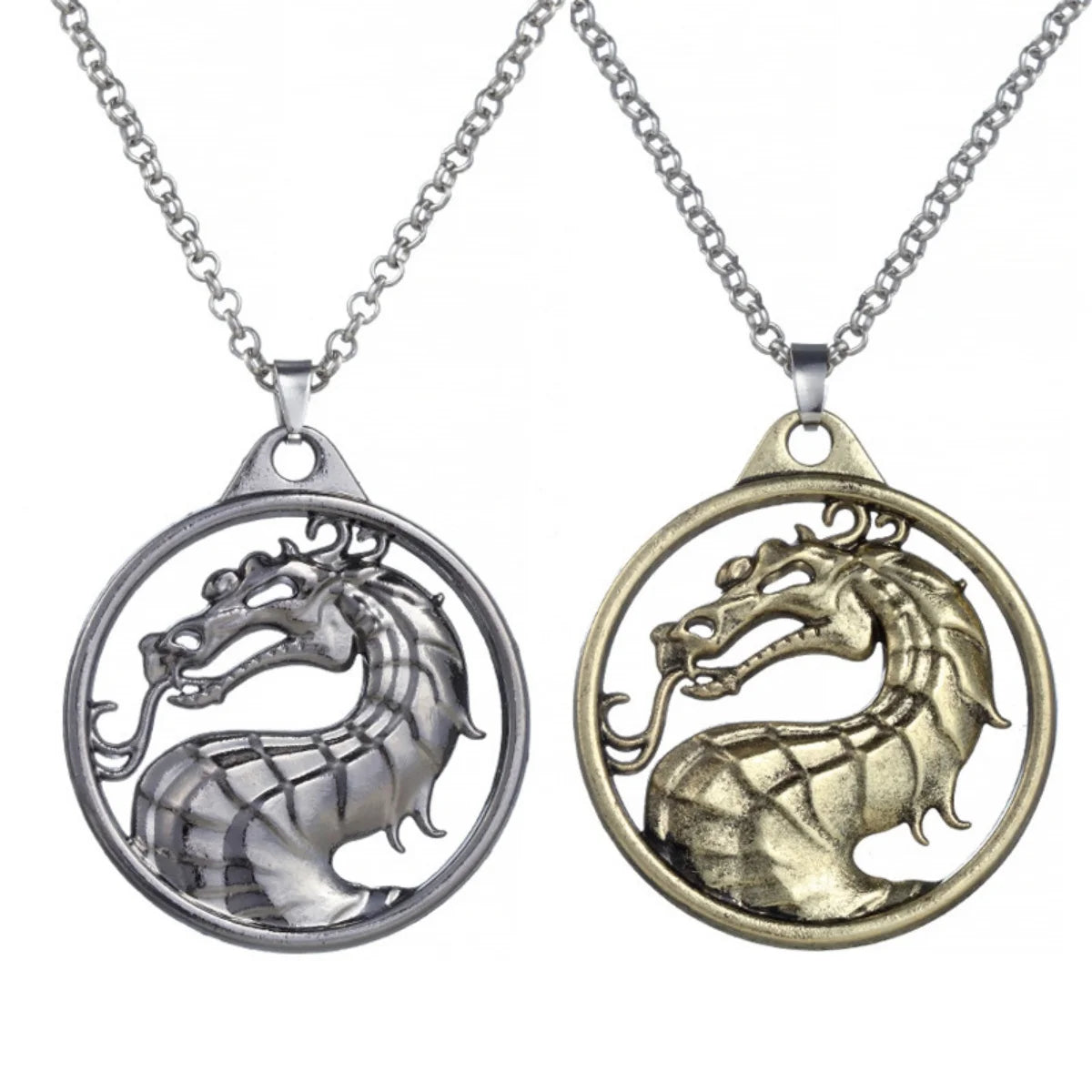 Fashion Vintage Mortal Kombat Dragon Totem Keychain - Image 4