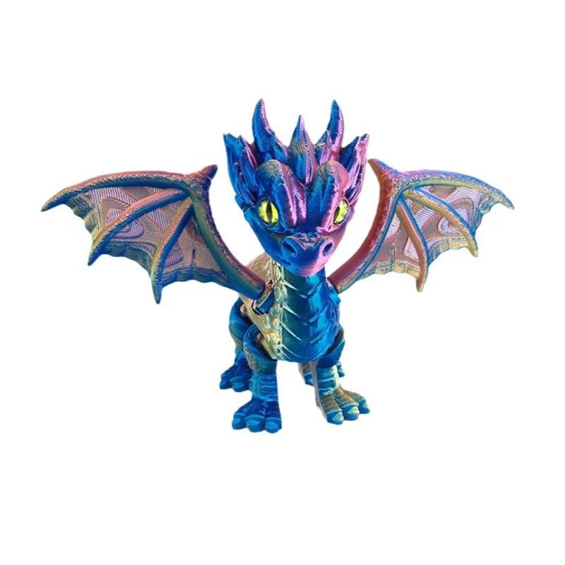 3D Printed Articulated Demon Dragon - Image 7