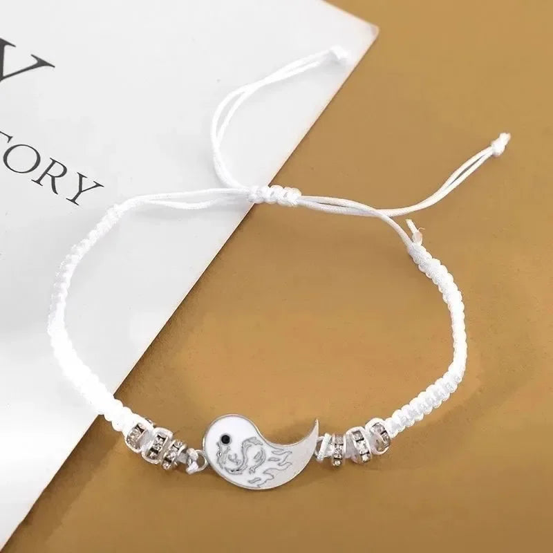 Fashion Yin Yang Dragon Couple Bracelet - Image 4