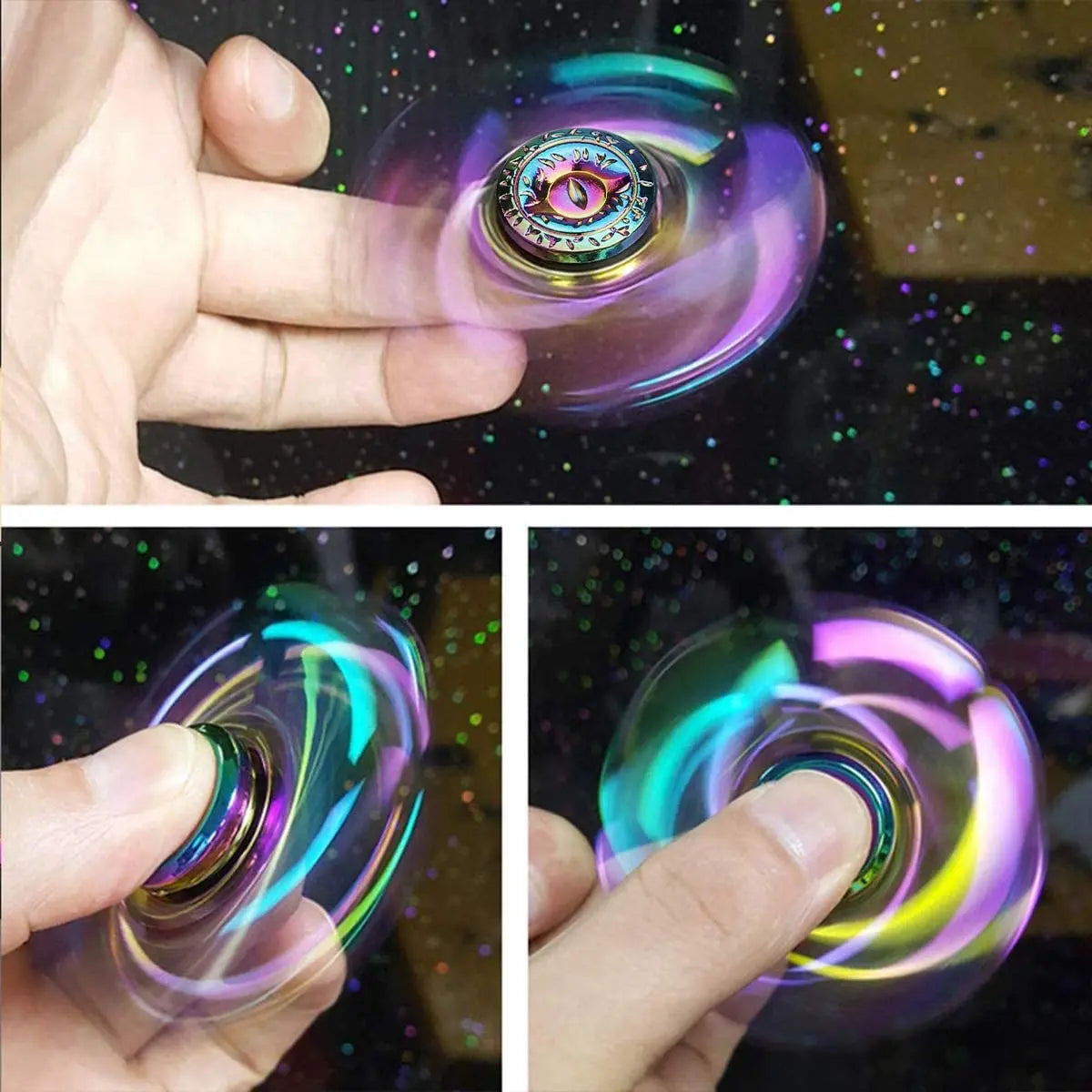 Dragon Wings Eye Tri Fidget Spinner – Metal Hand Spinner with Steel Bearing - Image 4