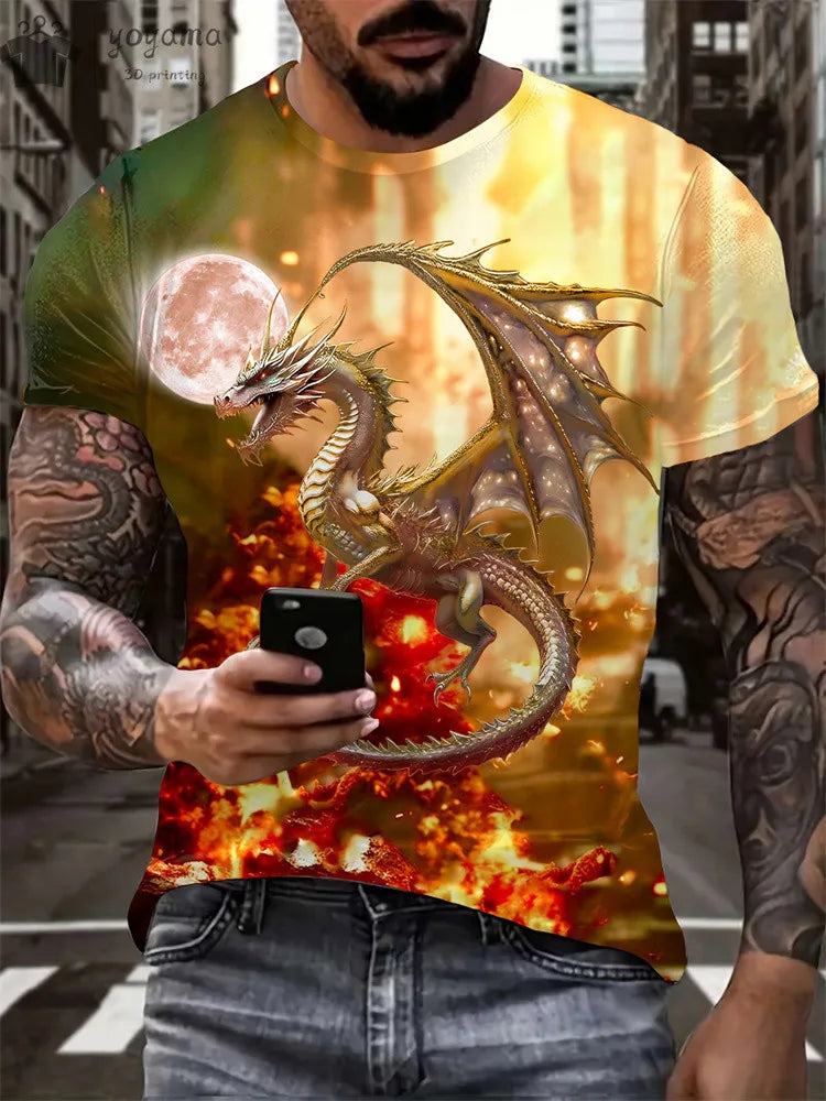 Fashion Personality Men’s T-Shirt - Image 17