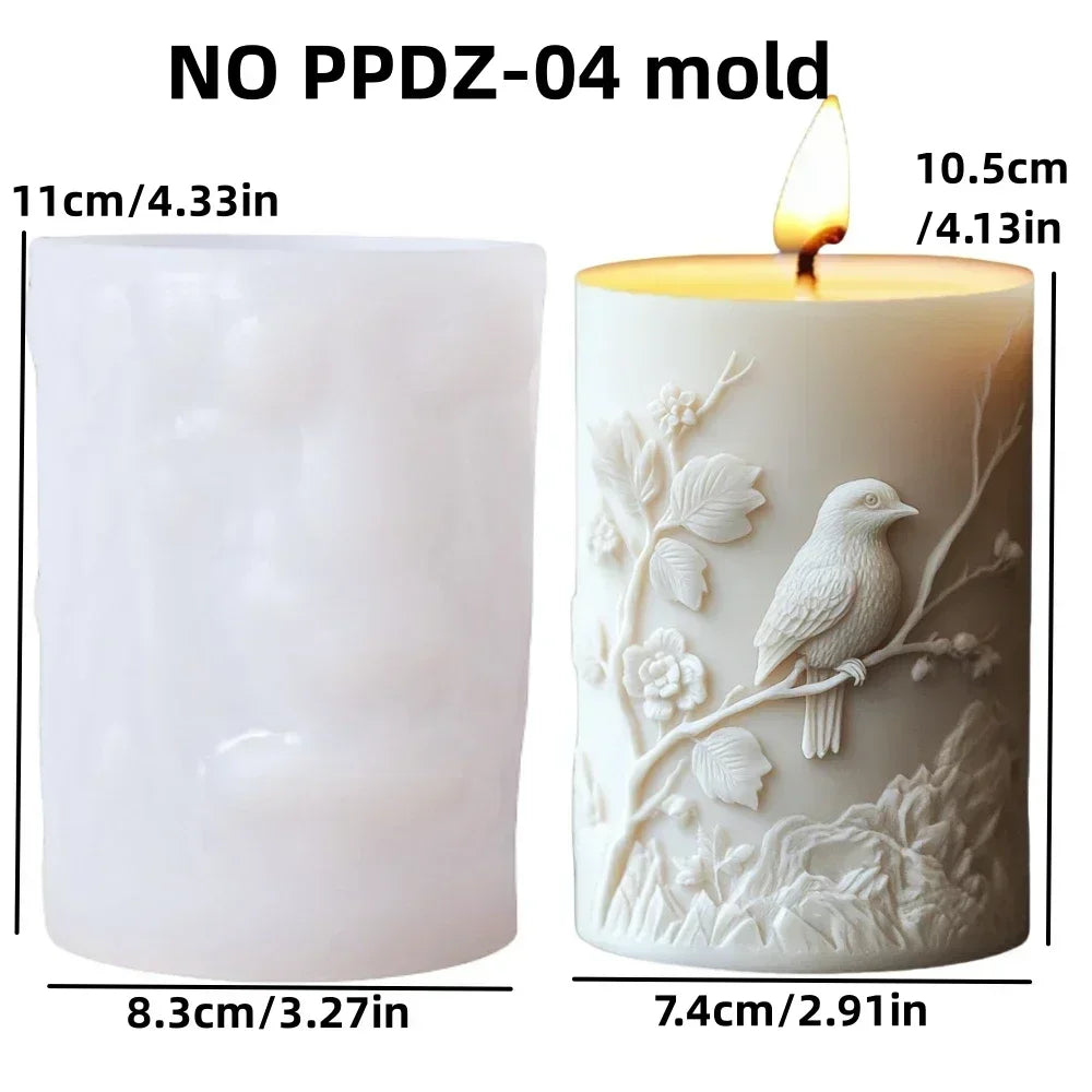 Fire Breathing Dragon Relief Round Sphere Candle Silicone Mold – Flying Dragon Wing Sphere Resin & Gypsum Mold - Image 18
