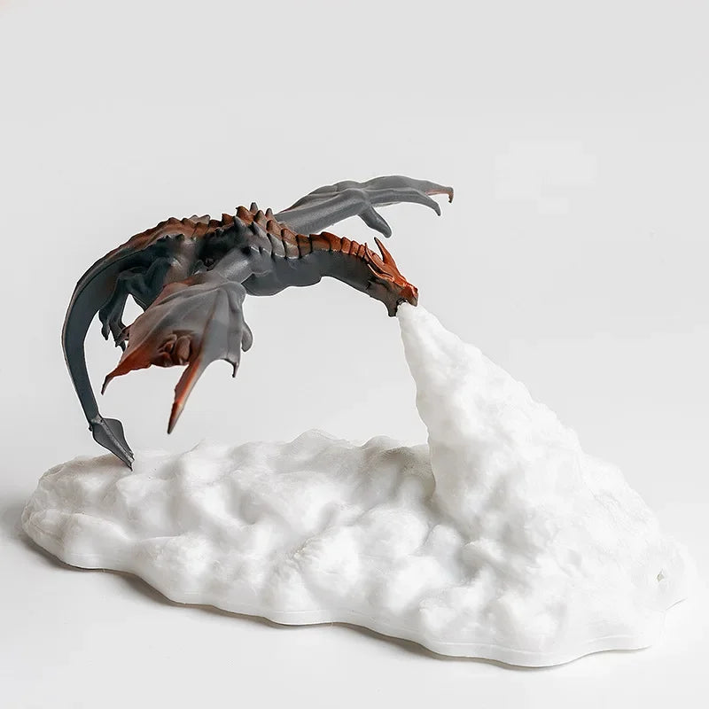 Dragon Shape LED Night Light – 3D Printed Flame Breathing Slow-Change Lamp - Image 8