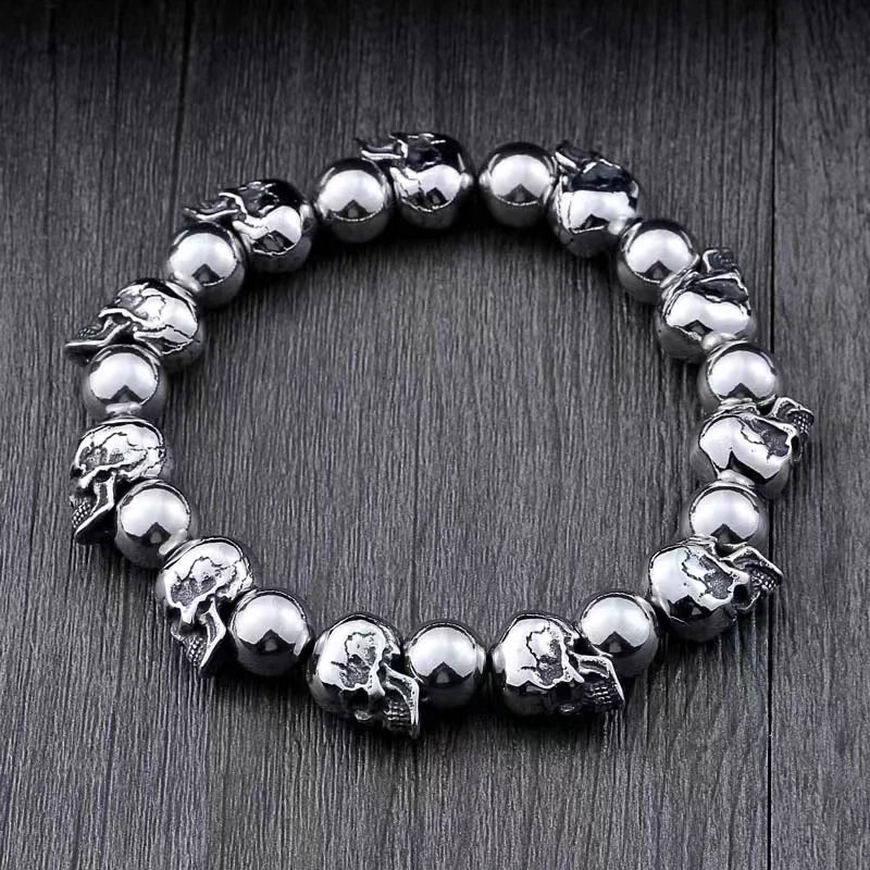 Ethnic Wind Dragon Bracelet – Vintage Silver-Plated Dragon Cuff Bangle for Men - Image 7