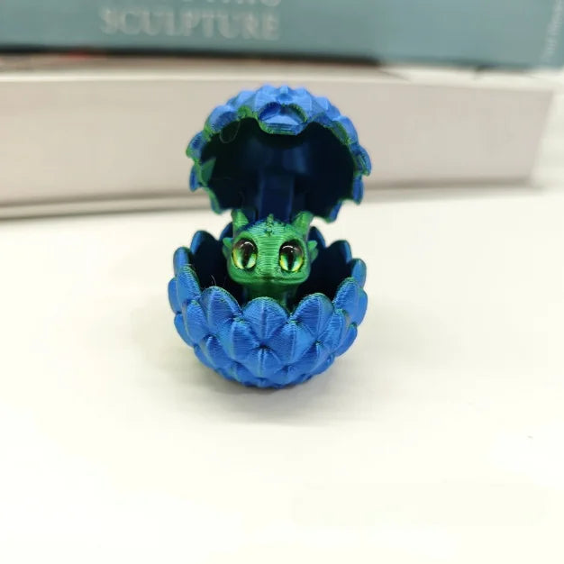3D Printed Dragon & Egg Set - Image 11
