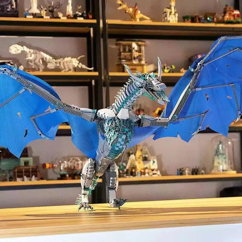 1889pcs Creative MOC Giant Dragon Building Blocks – Movie-Inspired Model for Kids & Collectors - Image 5