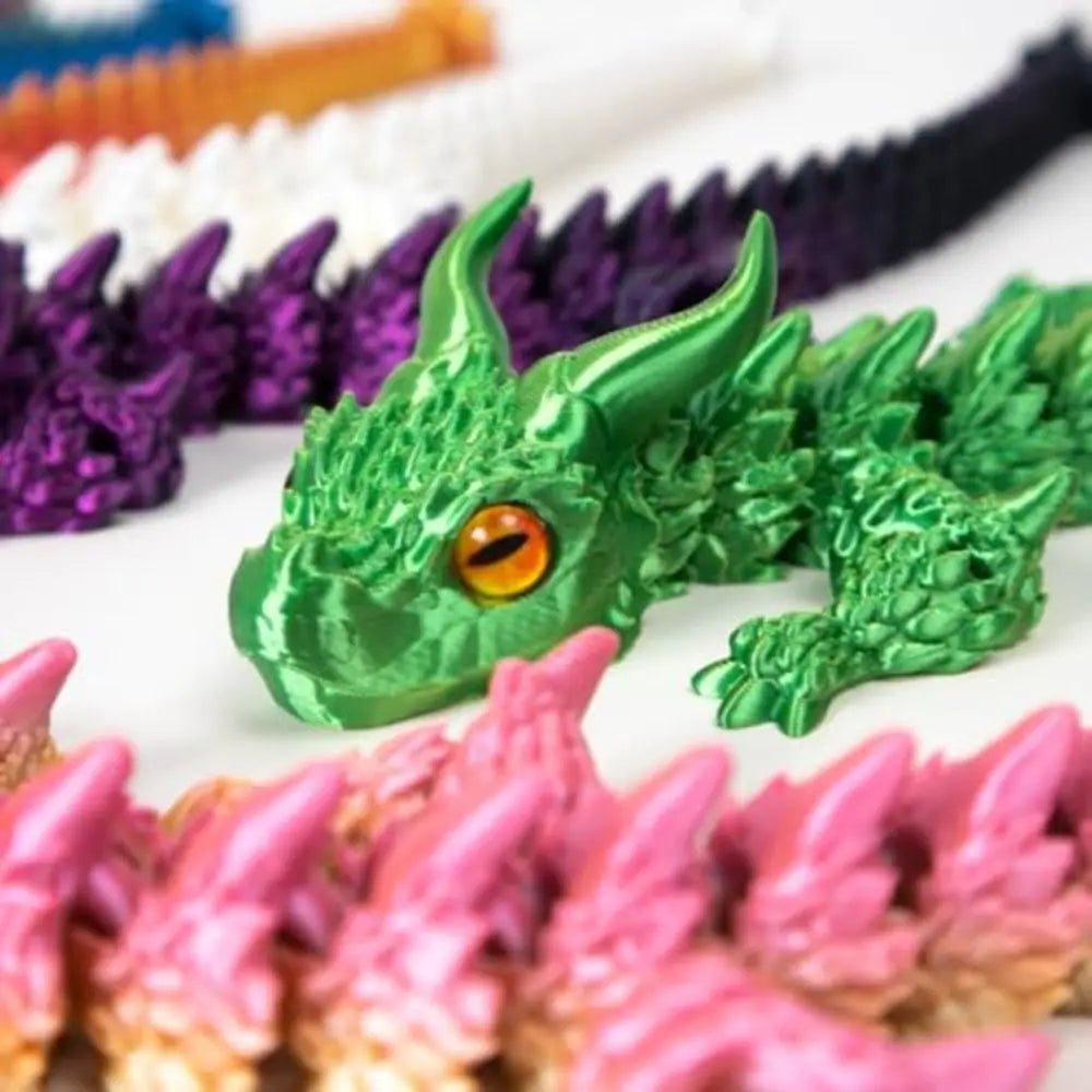 31.5cm 3D Printed Articulated Dragon - Image 4