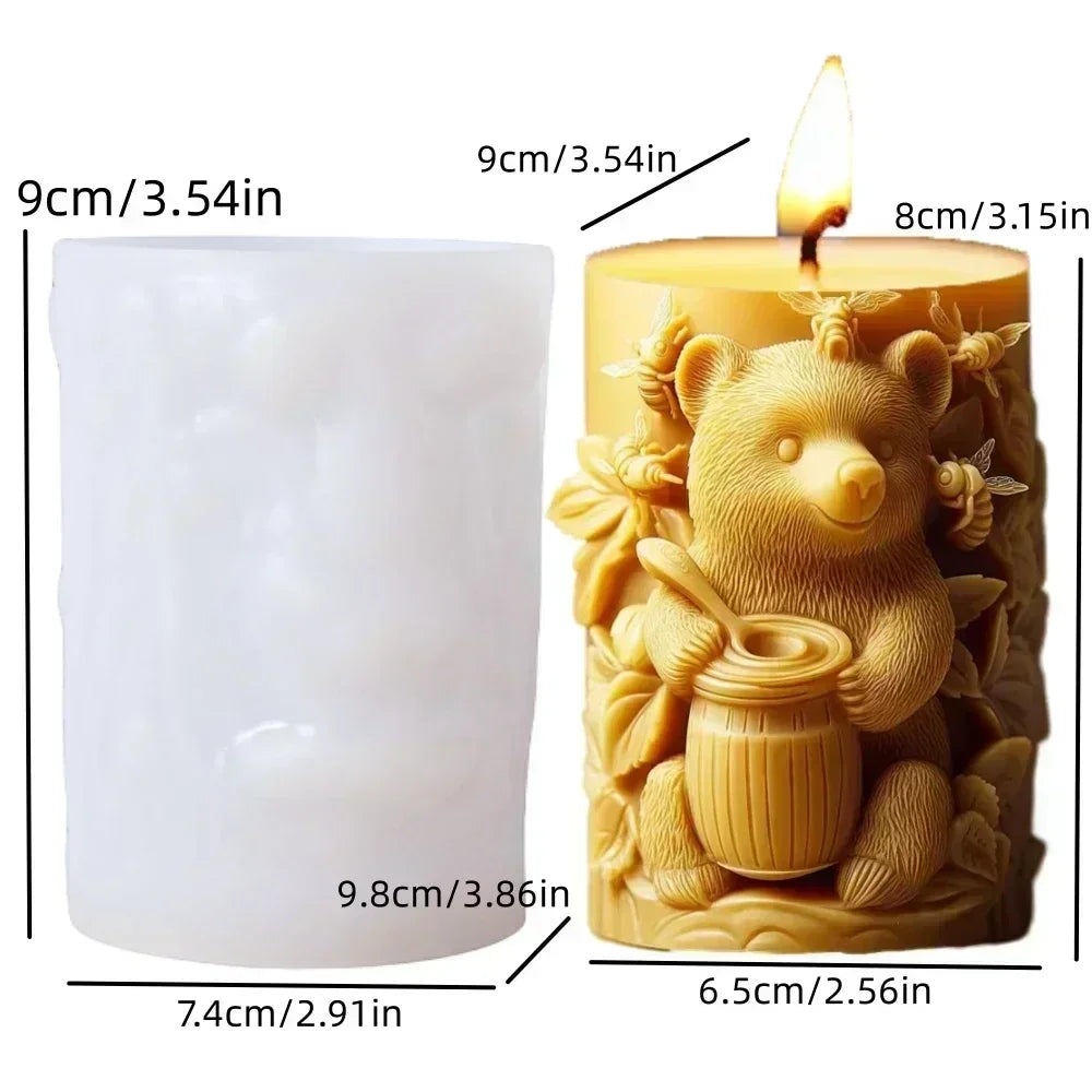 Fire Breathing Dragon Relief Round Sphere Candle Silicone Mold – Flying Dragon Wing Sphere Resin & Gypsum Mold - Image 28