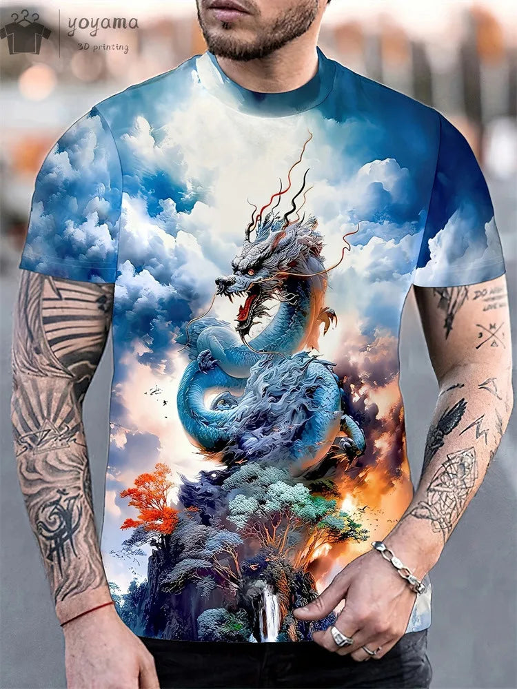 Fashion Personality Men’s T-Shirt - Image 7