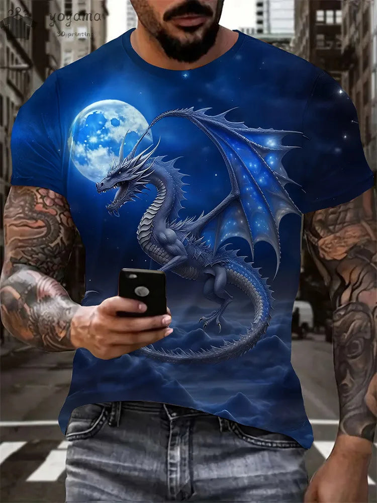 Fashion Personality Men’s T-Shirt - Image 24