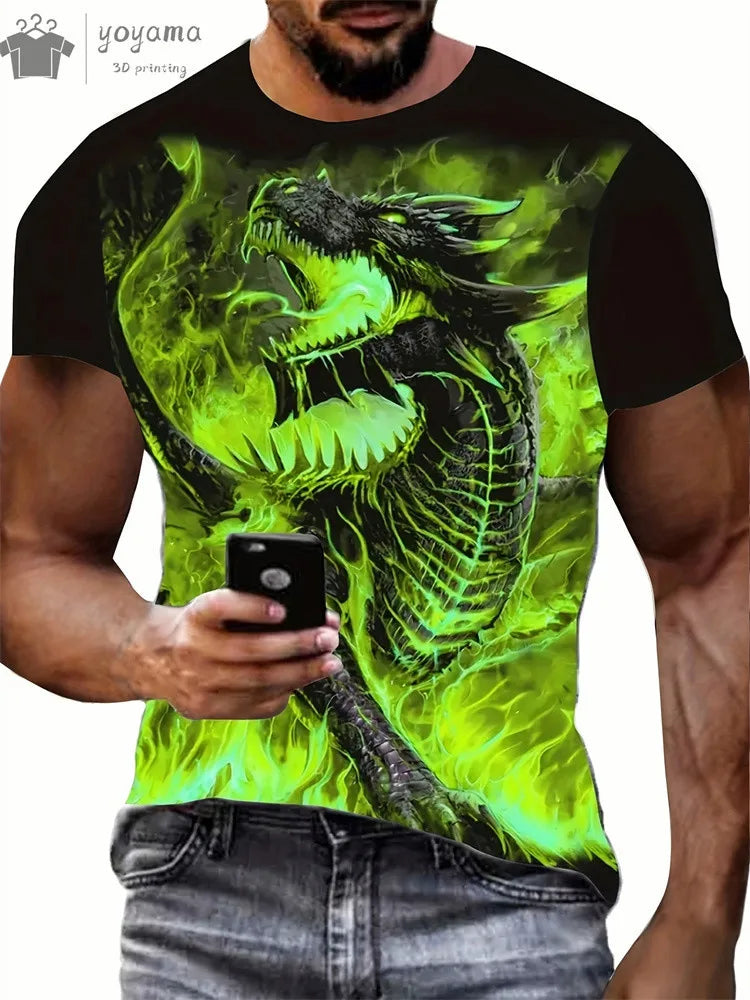 Fashion Personality Men’s T-Shirt - Image 5