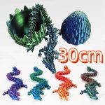 3D Printed Antistress Crystal Dragon
