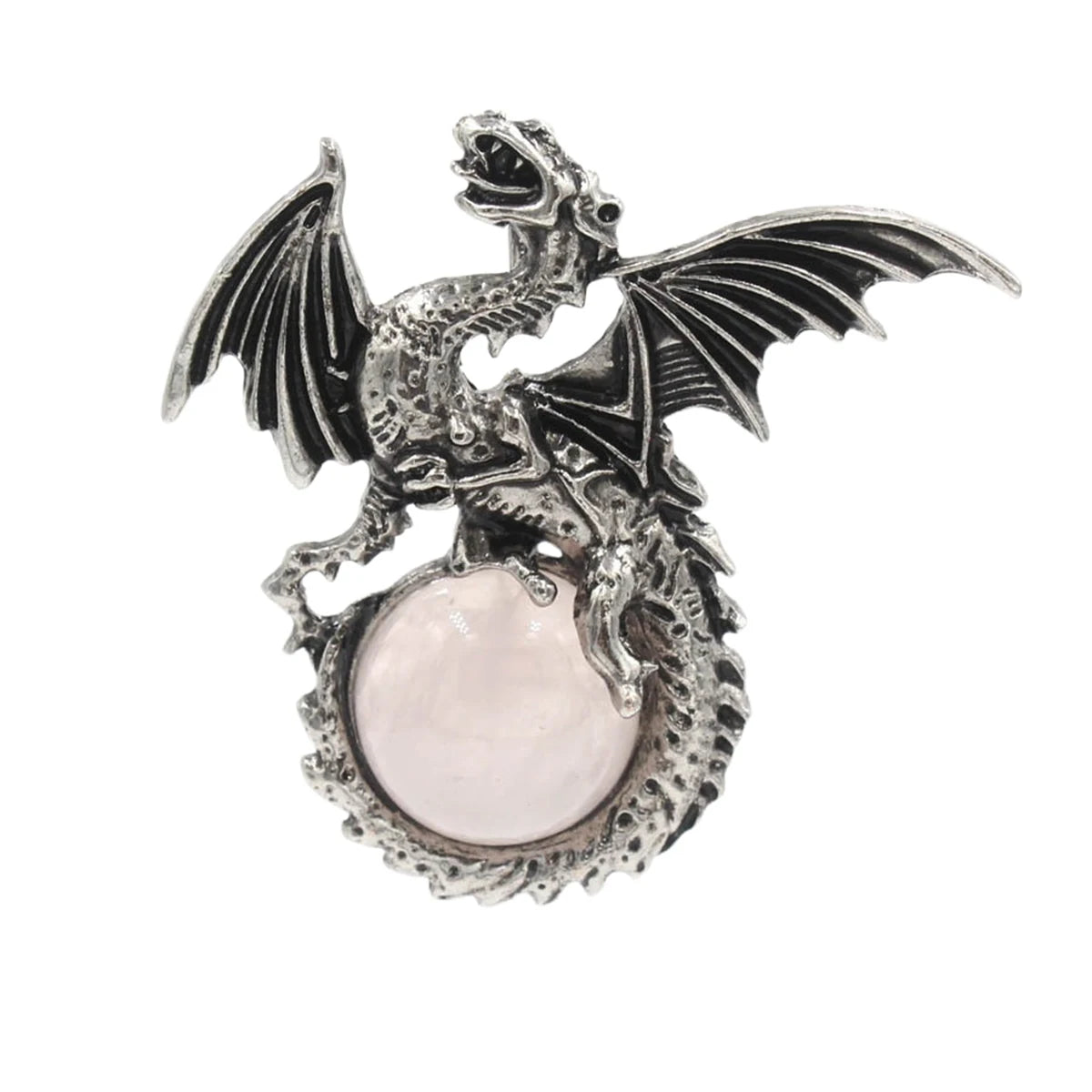 Dragon with Wings Gemstone Pendant - Image 22