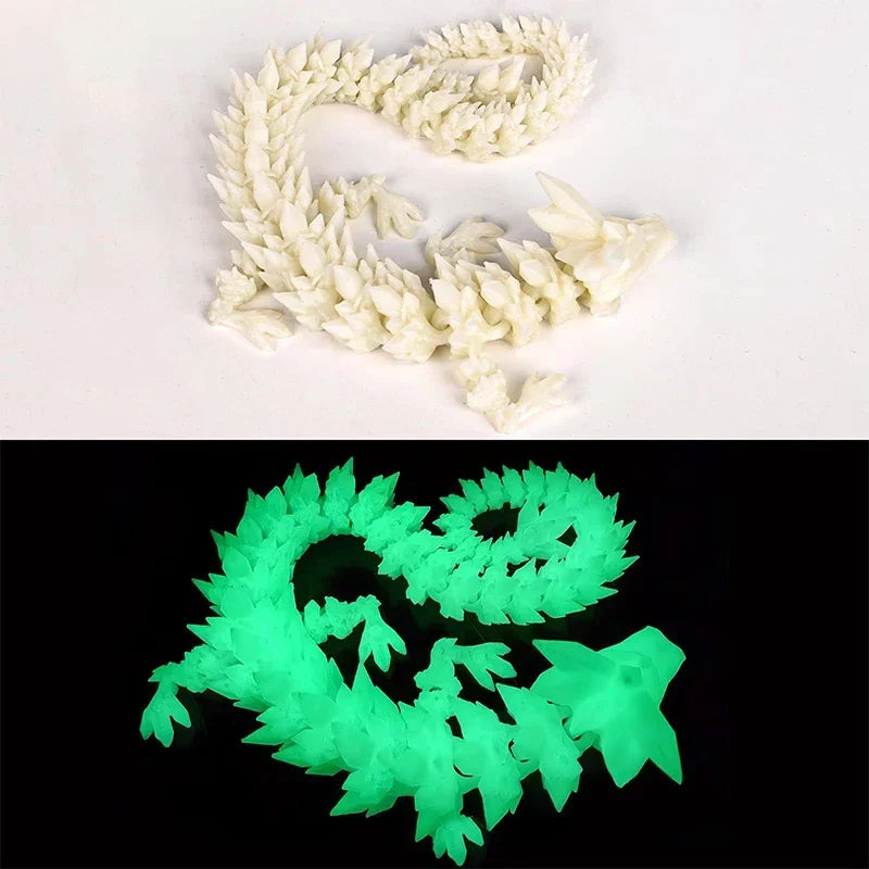 3D Printed Antistress Crystal Dragon - Image 4
