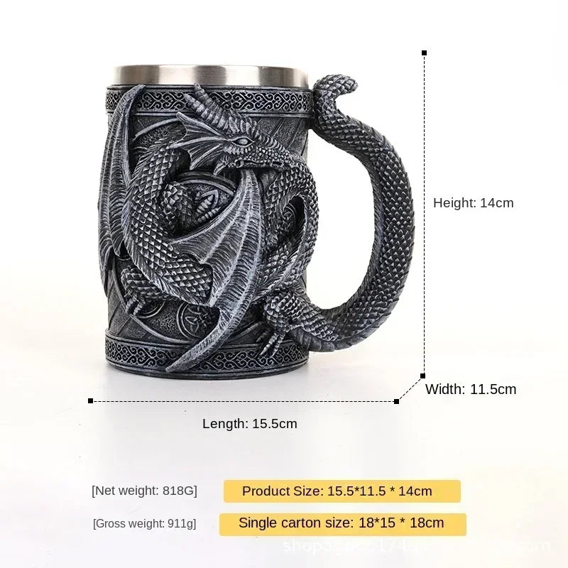 Creative 3D Dragon Beer Cup - Image 12