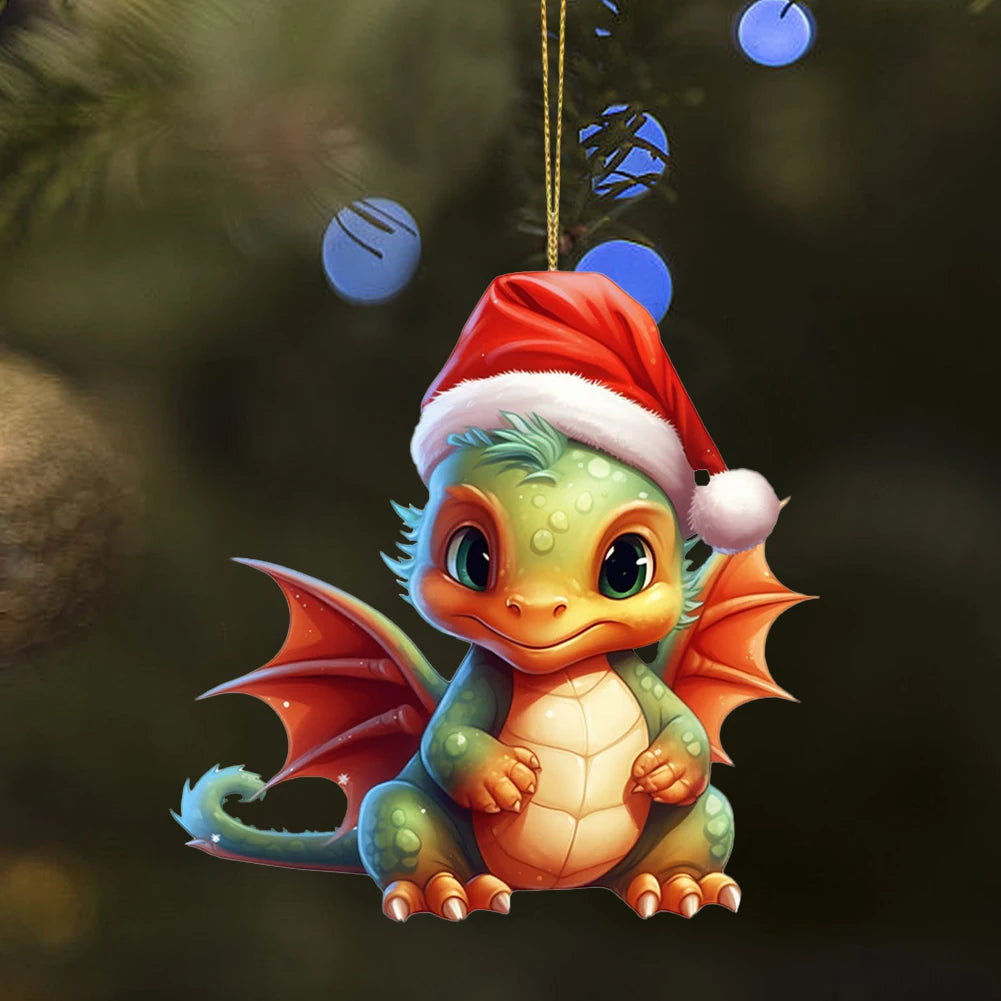 Christmas Dragon Ornaments - Image 5