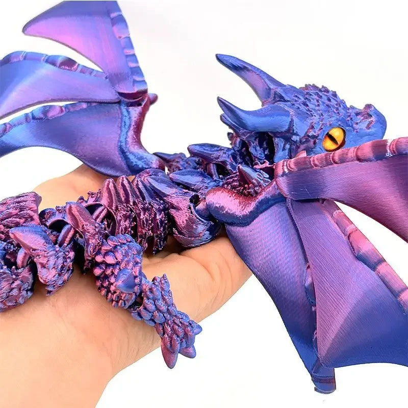 3D Printed Rotatable Articulated Dragon - Image 3