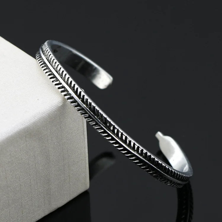 Goth Hip Hop Dragon Head Open Men’s Viking Bangle Wristband Cuff Bracelets - Image 9