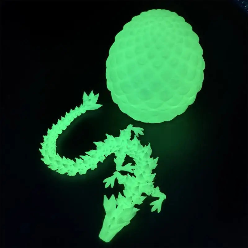 1/2PCS 3D Printed Dragon Egg with Full Articulated Dragon – Movable Desktop Ornament & Kid Toy - Image 21