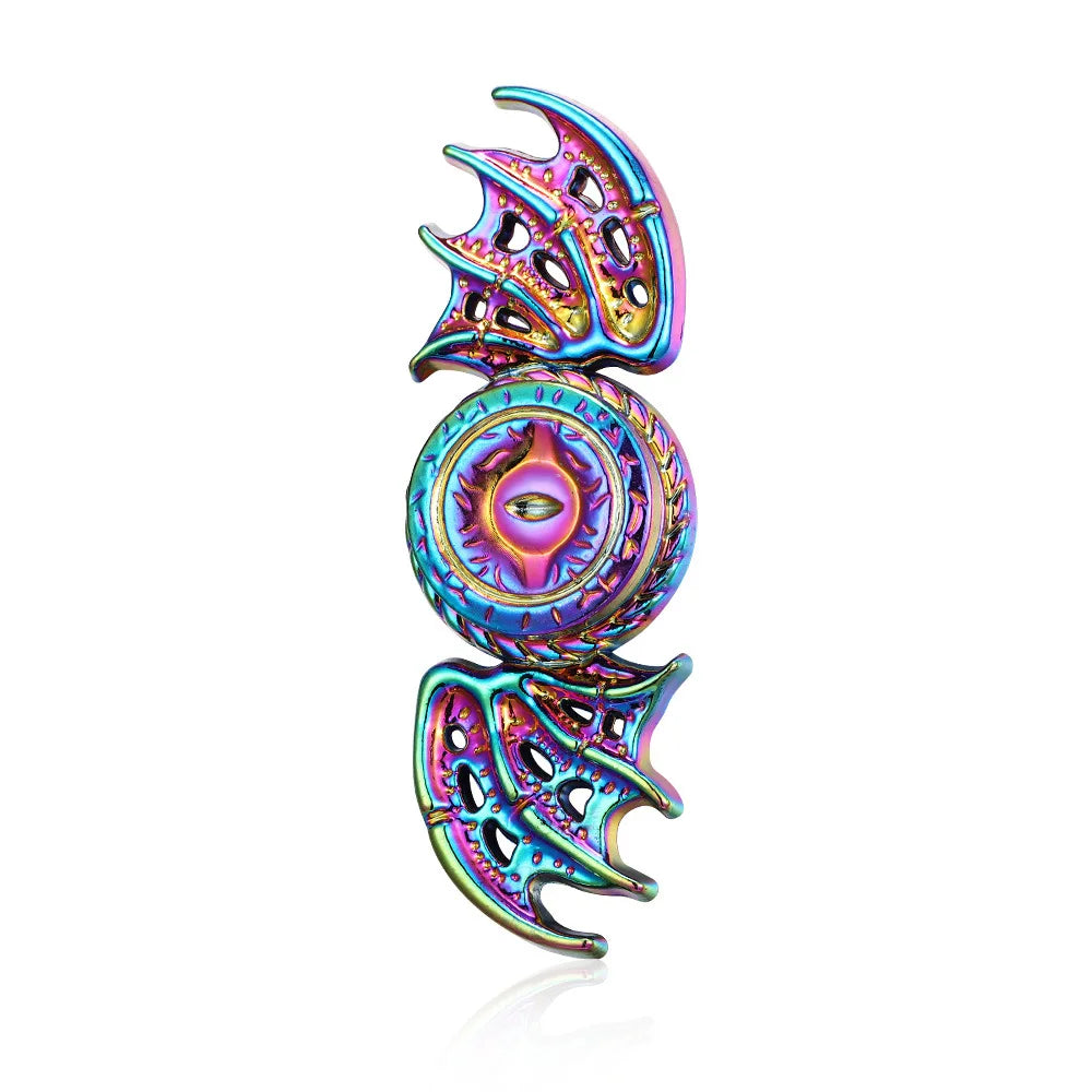 Dragon Wings Eye Tri Fidget Spinner – Metal Hand Spinner with Steel Bearing - Image 2