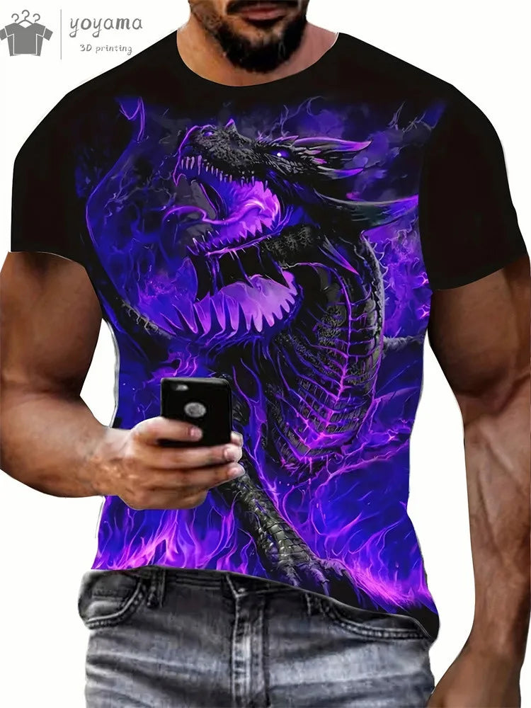 Fashion Personality Men’s T-Shirt - Image 4