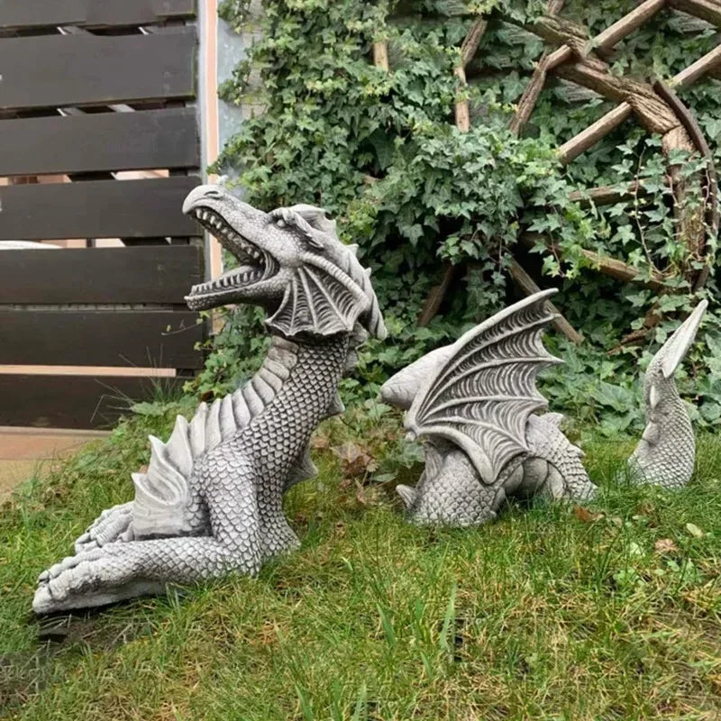 Giant Dragon Resin Sculpture - Image 6