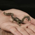 Brass Ancient Evil Dark Dragon Lord Soldiers – Desktop Miniature Figurines & Mobile Game Garage Kits