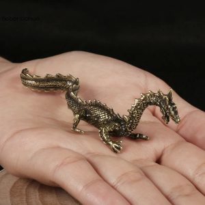 Brass Ancient Evil Dark Dragon Lord Soldiers – Desktop Miniature Figurines & Mobile Game Garage Kits